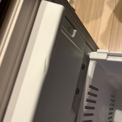 パナソニック冷蔵庫ブラウンの画像
