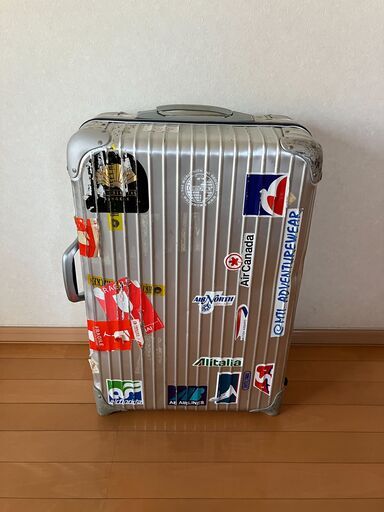 RIMOWA　シルバーインテグラル２輪キャリーケース　スーツケース　アルミ　USED