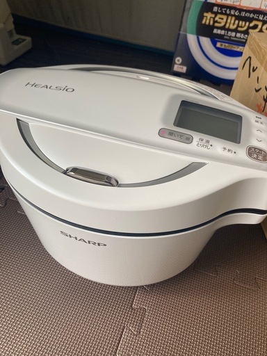 【美品】SHARP KN-HW16E-W 電気圧力鍋