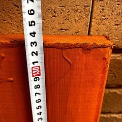 日曜大工にどうぞ、木材2本塗装済みの画像