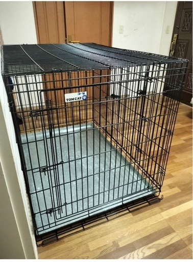 大型犬折りたたみケージ