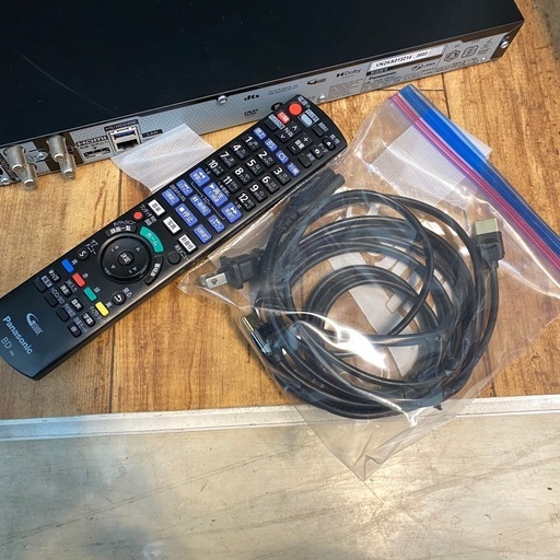 【一旦受付終了】?Panasonic　2022年製?　ブルーレイレコーダー　ディーガ　DMR-2W201　リサイクルケイラック朝霞田島