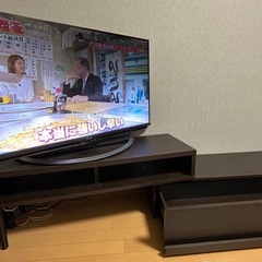 テレビ 、テレビ台の画像