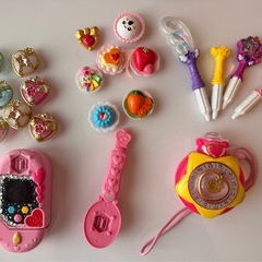 プリキュアおもちゃセットの画像