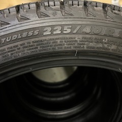 MICHELIN　X-ICE　225/40R18 1シーズン使用　スタッドレスタイヤ　GRヤリスの画像