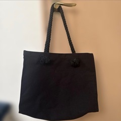 MOUSSYキャンバストートバッグ ショッパー型 の画像