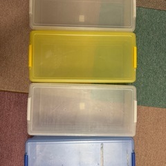 コミック本収納ケース4個の画像