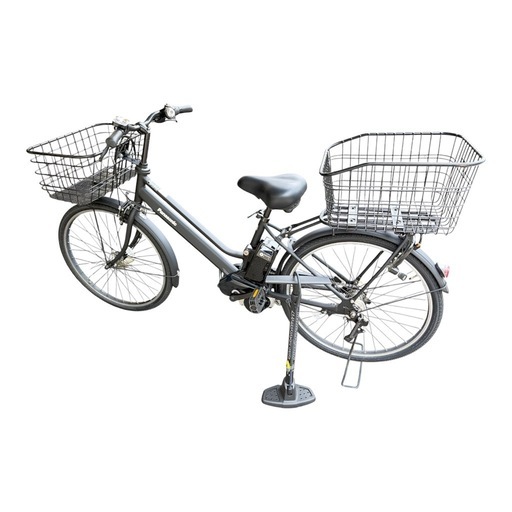 【お取引中】電動自転車 Panasonic ティモ・S ブラック 美品 付属品完備