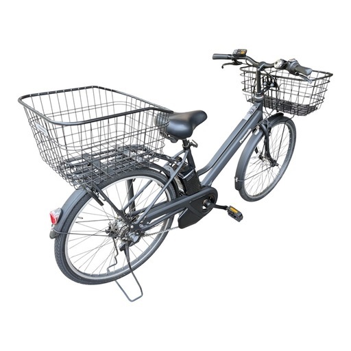 【お取引中】電動自転車 Panasonic ティモ・S ブラック 美品 付属品完備