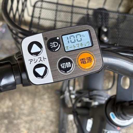 【お取引中】電動自転車 Panasonic ティモ・S ブラック 美品 付属品完備