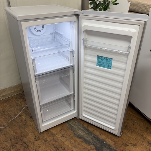 【?買取市場 6ヶ月保証 ジモティー限定特別価格】R056 ☀️ Haier｜ハイアール 冷凍庫 20年製 JF-U14C（138L 