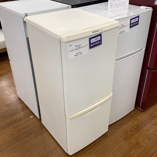 Panasonic  パナソニック 2ドア冷蔵庫 NR-B14BW-W 2019年製【トレファク 川越店】