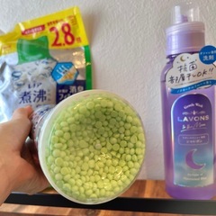 おしゃれ着用の洗濯洗剤 ＆ 抗菌ビーズの画像