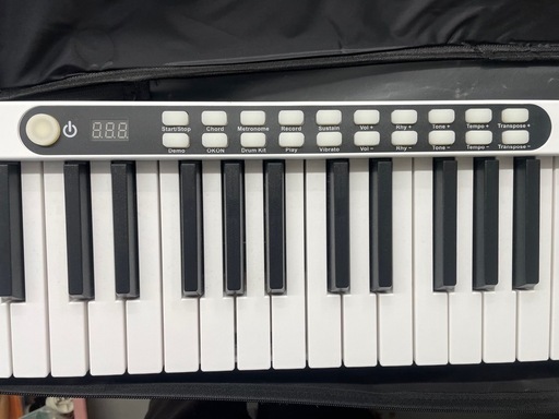 88鍵 ポータブル電子ピアノ ケース付き