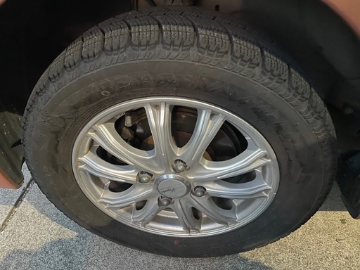 軽自動車スタッドレスタイヤ 165/65r13