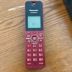 引き取り限定◇◆Panasonicパナソニック コンパクト電話機　子機付き◆◇の画像