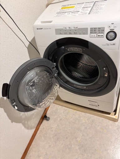 シャープ　ドラム式洗濯乾燥機