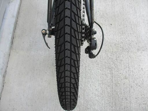 Ｆ３★　26800円★　ミニベロ中古自転車 ブルーノ　グレー　42ｃｍ　７段変速【20インチ 】 入札お待ちしております(*^▽^*)