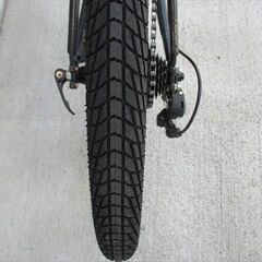 Ｆ３★　26800円★　ミニベロ中古自転車 ブルーノ　グレー　42ｃｍ　７段変速【20インチ 】 入札お待ちしております(*^▽^*)の画像