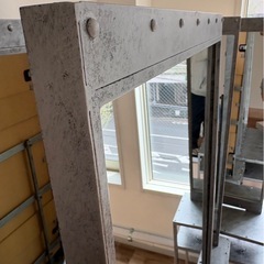 アンティーク調メタルフレーム美容室サロン用鏡台６台の画像