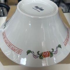 【ドリーム池田店♪ジモティ割対象】 王将　2025年干支入り　ラーメン鉢【49074】の画像