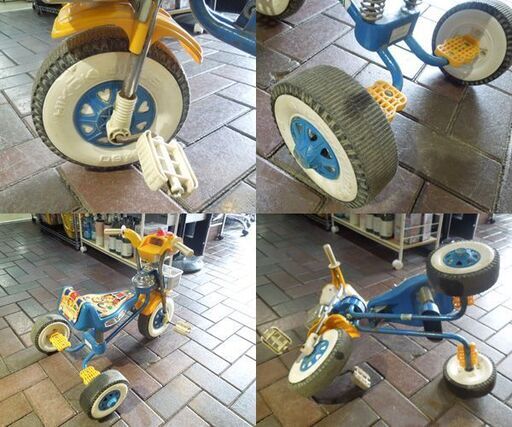 山岡金属工業 レトロ 三輪車 ヒコーキ印 DORI MUGO コレクション ディスプレイ オブジェ 札幌市 新道東店