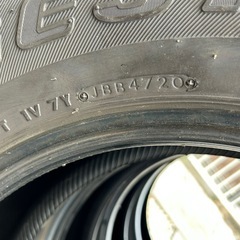 ブリジストンタイヤ4本セットの画像