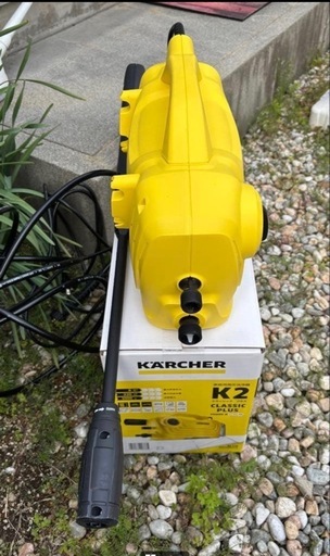 2回しか使ってません❗️ケルヒャーk2 classic plass 高圧洗浄機