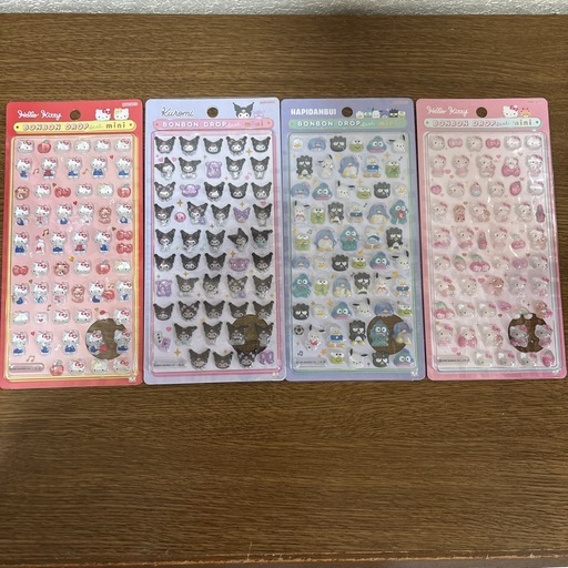 正規品ボンボンドロップシールmini４点セット