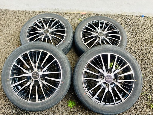 【格安】14インチ アルミホイール＆タイヤ4本セット 165/55R14 軽自動車用【12000円】