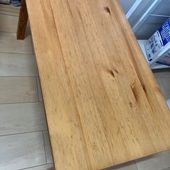 無印良品 パイン材 ローテーブル 折りたたみ式 折り畳み 式 テ...