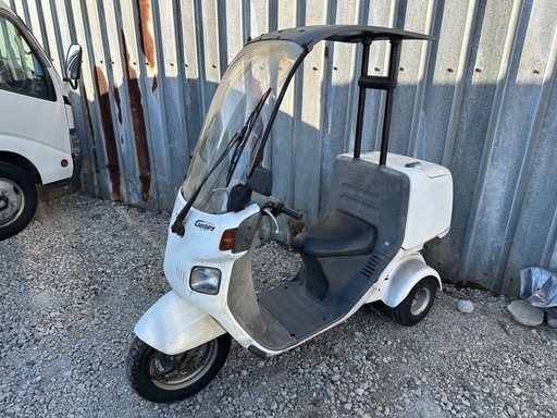 ホンダジャイロキャノピー TA02 2スト  鍵、書類付き
