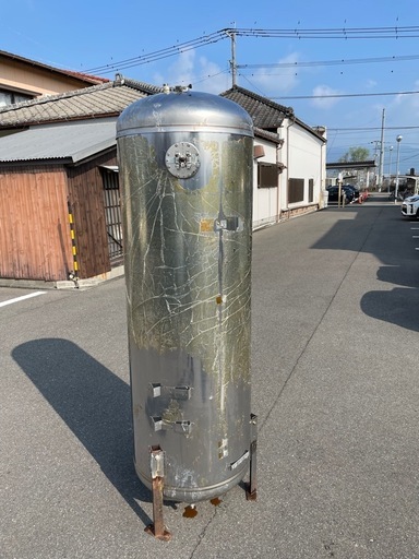 引取限定　貯蓄タンク　ステンレス　バーベキュー　焼却炉　DIY等に　佐賀発
