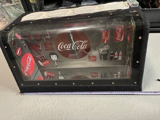 ウーファー加工ケース　飾り　コカコーラ