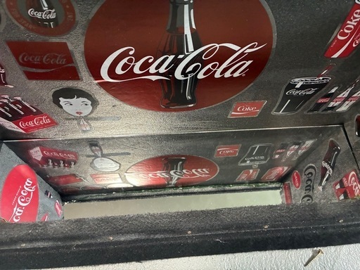 ウーファー加工ケース　飾り　コカコーラ