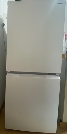 【茨城鹿嶋-9新家電】シャープ152L冷蔵庫、Hisense5.5KG洗濯機