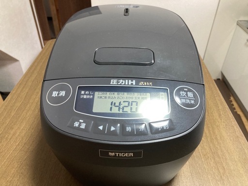 タイガー 圧力IHジャー炊飯器 炊きたて JPI-B100