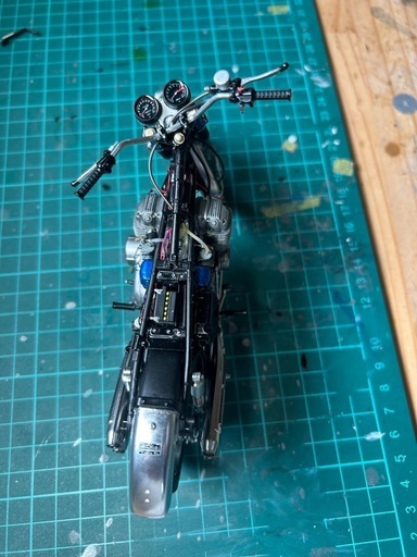 CB７５０Ｋ0アオシマプラモデル完成品