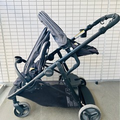 二人乗りベビーカーの画像