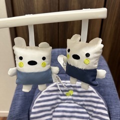 【美品】Joie バウンサー ドリーマー（デニム）の画像