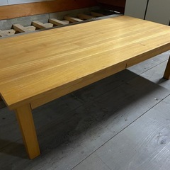 幅120 高さ35cm 無印ローテーブルの画像
