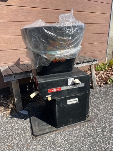レトロ　アンティーク 精米器