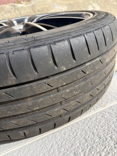 【値下げします
】サマータイヤ　ホイール付き　215/45 ZR18