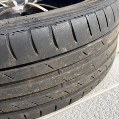 サマータイヤ　ホイール付き　215/45 ZR18の画像