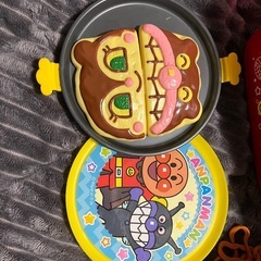 値下げ【アンパンマン 鉄板おままごとセット】の画像
