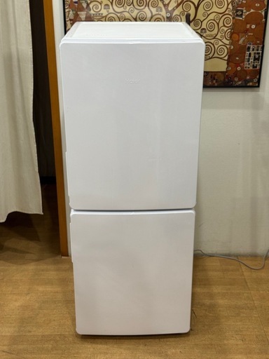 ハイアール　22年製　2ドア冷凍冷蔵庫　148L  0405-05