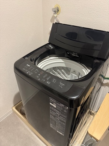 美品2025年製 アイリスオーヤマ 8キロ全自動電気洗濯機 (R@プロフ必須 