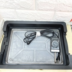 【ドリーム池田】◎ジモティ割7%◎減煙グリルプレート「肉祭り」AGP-230-BK 2022年製【48263】の画像