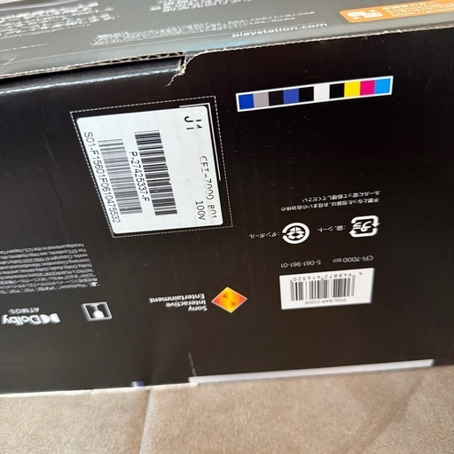 新品未開封 PS5 Pro CFI-7000B01