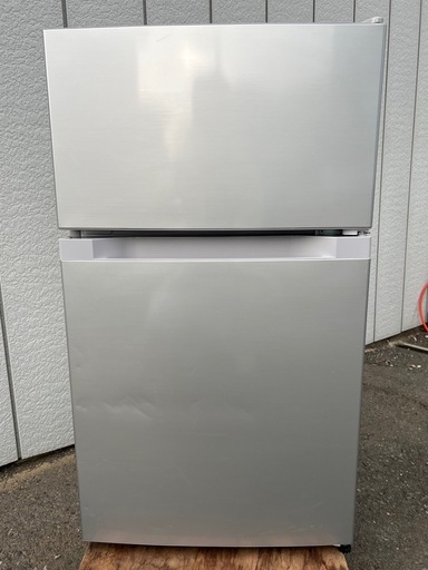 ■2ドア冷蔵庫 87L PRC-B092D 2023年製■アイリスオーヤマ 2ドア冷凍冷蔵庫■単身向け冷蔵庫 1人用小型冷蔵庫